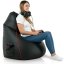 Gaming Chair Sitzbeutel Schwarz/Rot