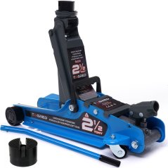 Кран за автомобил, нисък профил, жаба 2,5 т, нисък, масивен, 2 гуми TA285