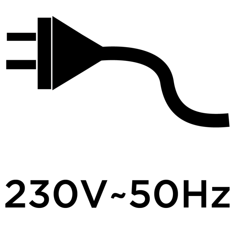 Deltás körcsiszoló 180 W, talplemez 140 x 140 x 80 mm 59G336