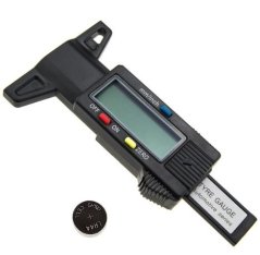 Digitaler Profiltiefenmesser 0-25,4 mm