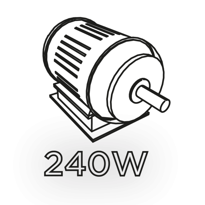 Orbitális csiszológép 240W, 110 x 100 mm-es alátét 59G322