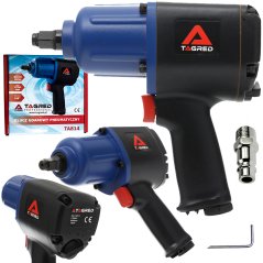 Rázový uťahovák pneumatický 1700 Nm 1/2", výkonný TA814