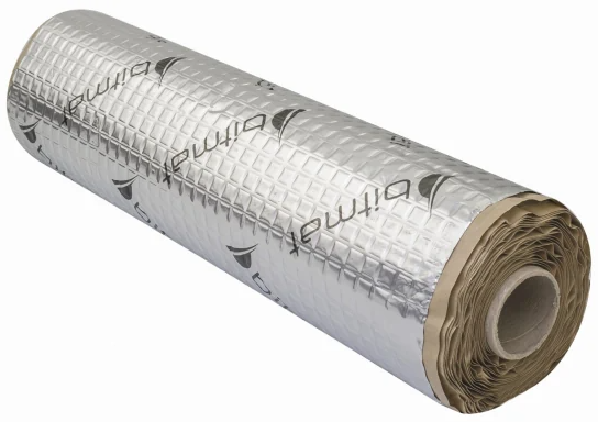 Aluminium-Butyl-Matte selbstklebend silber 2mm 50x200cm