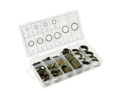 Set şaibe metalice cauciuc M6-M24 150buc G03606
