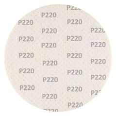 Brusni diskovi, perforirani, sa čičak rupama 225 mm, P220, 5 kom. 58T277
