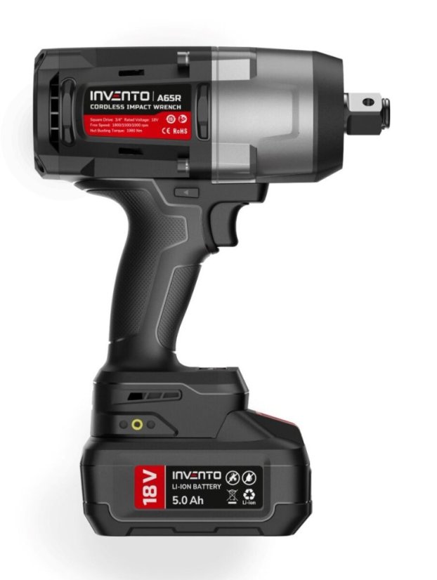 Akkuschlagschrauber 18V 1980 Nm + 2x4.0 Ah Akku A65R 3/4"