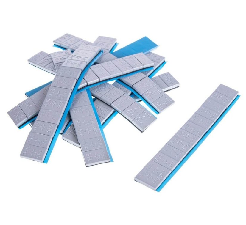 Öntapadós centírozó súly GREY 60g szalag (5g) 100db