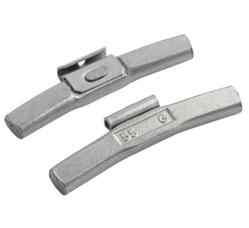 Centírozó acél súly pléh felnire - 55g/50db