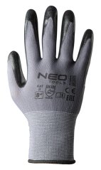 Arbeitshandschuhe, Nylon mit Nitrilbeschichtung, 4131X, Größe 8 97-616-8