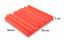 Akustický panel Equalizer 50x50cm, tloušťka 7cm, oranžový