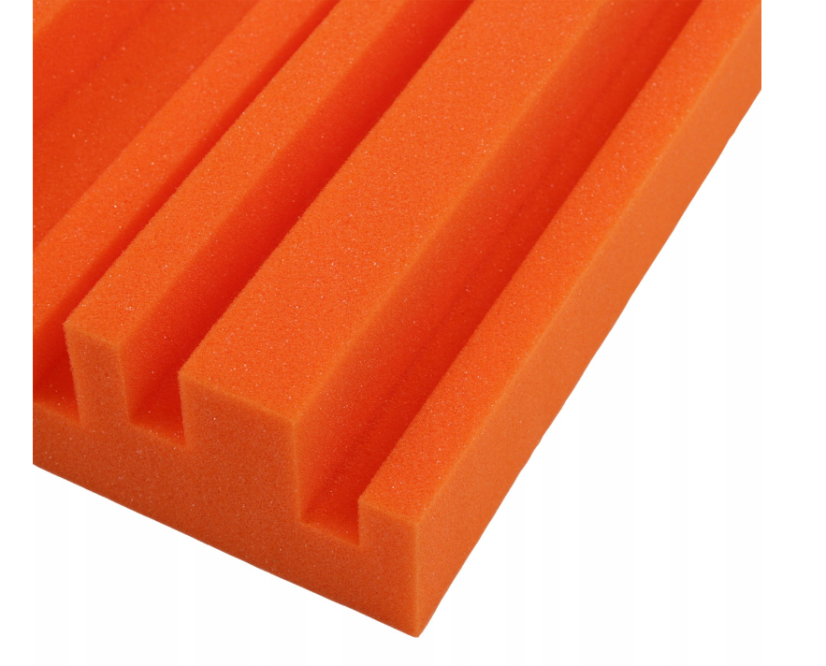 Akustický panel Equalizer 50x50cm, tloušťka 7cm, červený