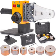 POLYFÚZNA ZVÁRAČKA PLAST. RÚR 1500W 9KS PM-ZGP-1500T2