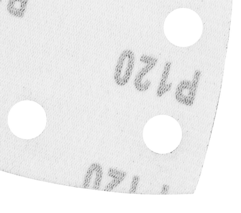 Velcro brusni papir, željezo 102 x 152 mm, P120, 5 kom, s 11 rupa 58T304