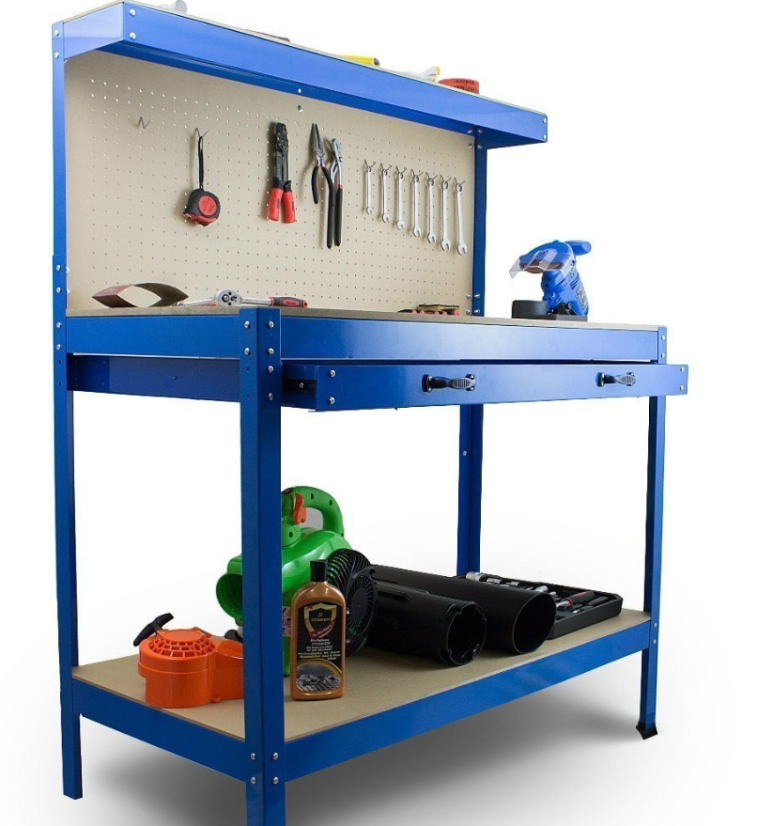 Ponk munkapad műhelybe 115x55x140 cm Blue HD15823