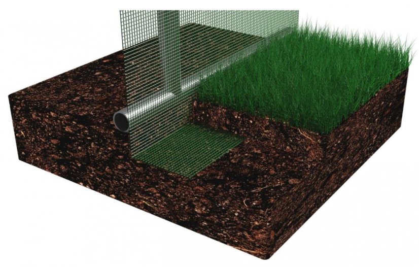 Garten Foliengewächshaus 3x8m mit UV-Filter