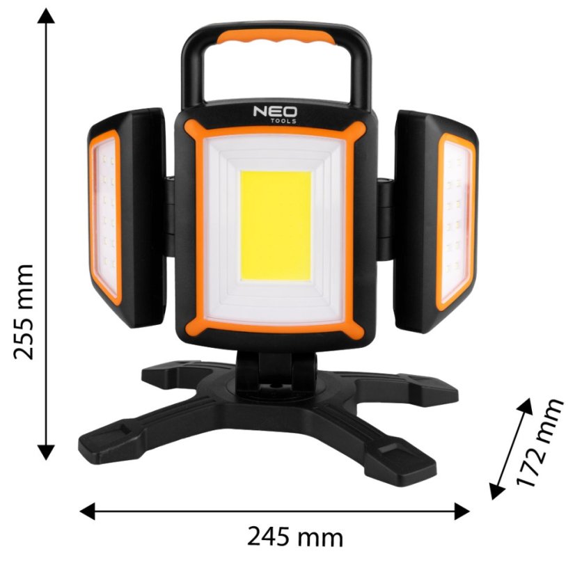 2000lm Wiederaufladbare Arbeitsleuchte 99-125