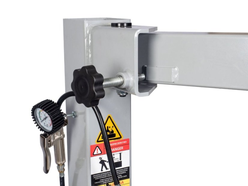 TCS 521 SA gumiabroncs-leválasztó + VBS 200E kiegyensúlyozó