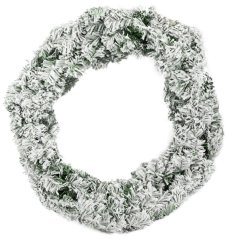 Věnec vánoční 65cm Snowy
