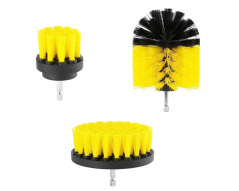Set de perii de curățat pentru bormașină de 3 buc