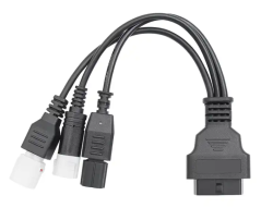 OBD II redukcia na motocykel Yamaha 3pin, 4pin, Honda 6pin A0284