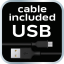Baterie USB čelovka 250 lm COB LED + senzor pohybu 99-073