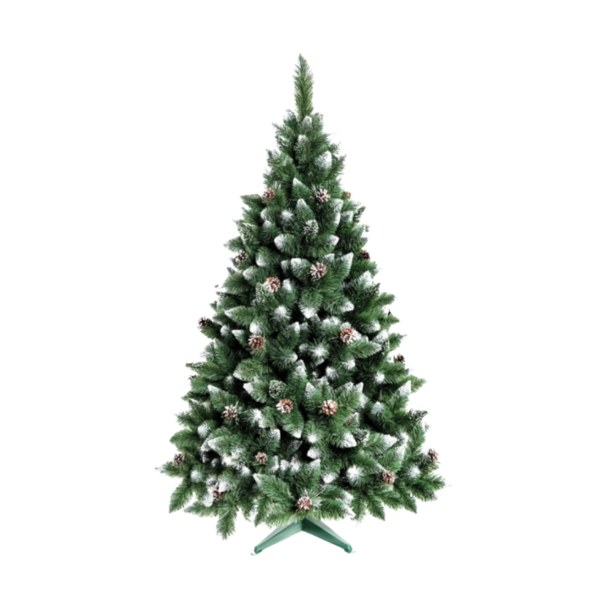 Karácsonyfa tobozokkal - Erdeifenyő 150cm Luxury Diamond