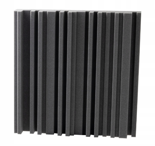 Akustický panel Equalizer 50x50cm, tloušťka 7cm, tmavě šedý