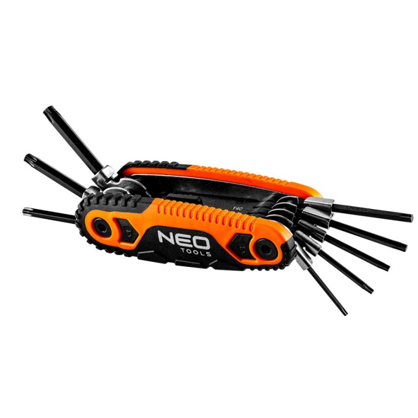 Chei Torx cu tijă T9, T10, T15, T20, T25, T27, T30, T40 09-573