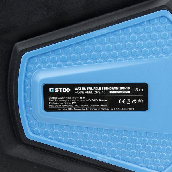 Automata légtömlő dob  15m ZPS-15