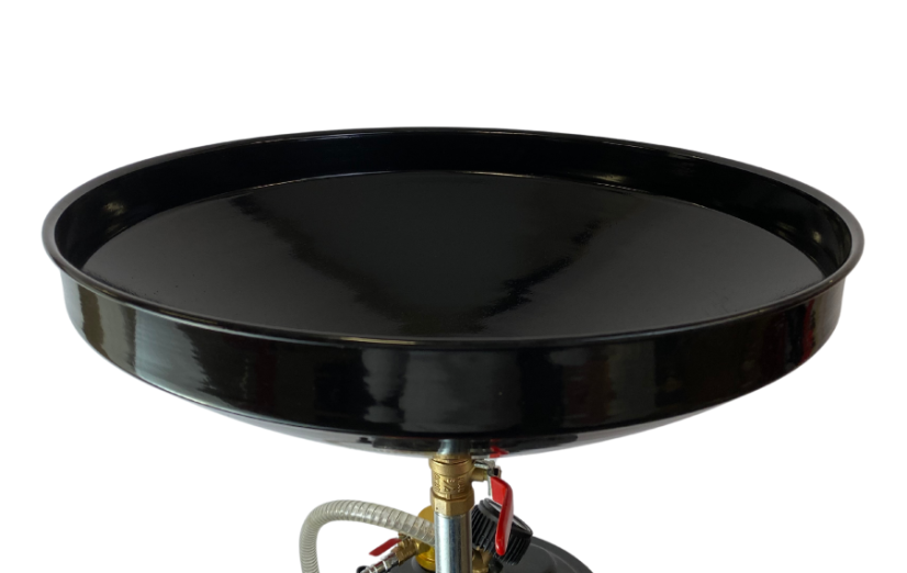 Ölablass mit 80L Tank mit Trichter