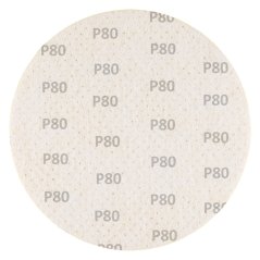 Brusni diskovi, perforirani, sa čičak rupama 225 mm, P80, 5 kom. 58T272