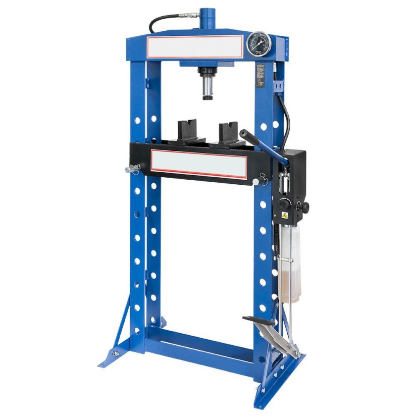 Hydraulische Presse 20T mit zusätzlichem Pedal 190 mm 79370