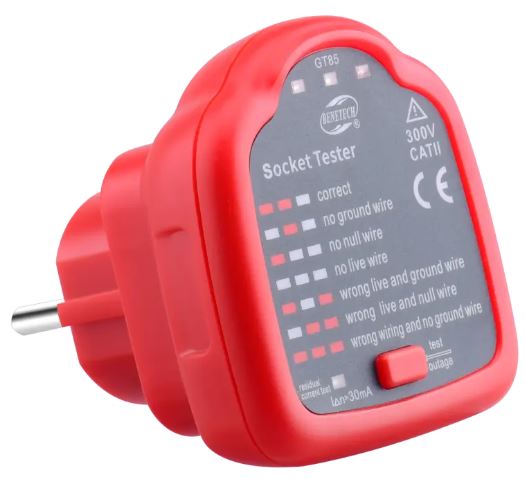 230V RCD GT85 tester utičnica
