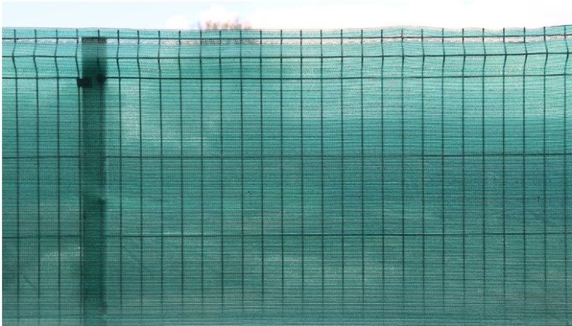 Árnyékoló háló sötétzöld 1,5x25m 90% árnyék