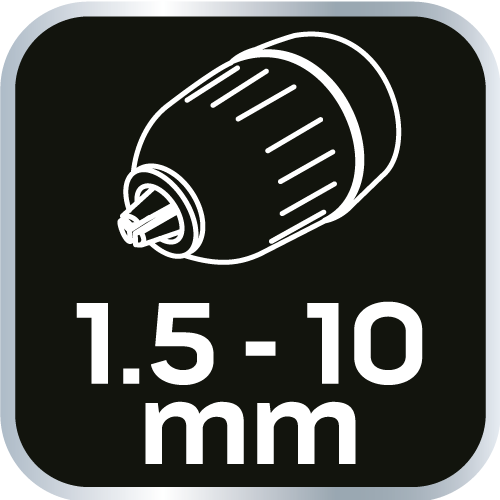 Pneumatska bušilica, 3/8", 1800 o/min 14-026