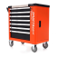Cărucior pentru scule de atelier 258pcs - 7 sertare KD1067