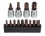 Gola 163db-os készlet 1/2",1/4",3/8" dugókulcsok CrV Professional