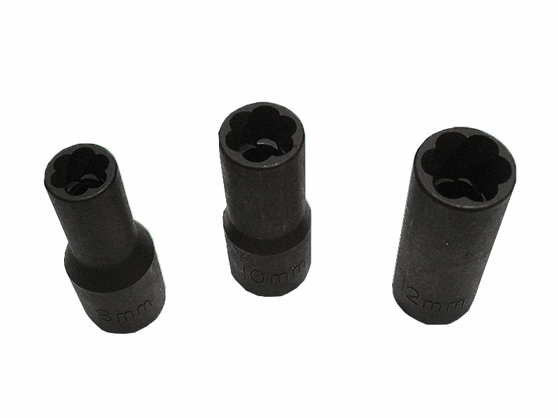 Set de chei pentru bujiile incandescente uzate 3 bucăți 1/4"