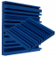 Akustický panel Equalizer 50x50cm, tloušťka 7cm, modrý