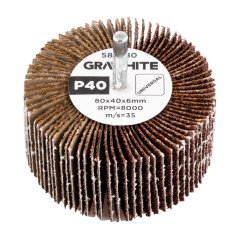 Laminiran disk 80 x 40 x 6 mm, P40 58T380