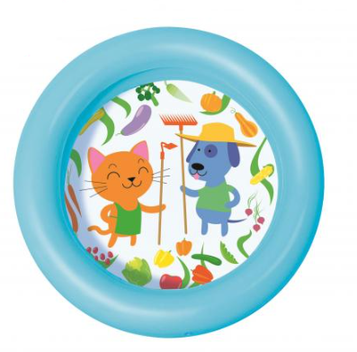 Gyerekmedence 61x15cm kék