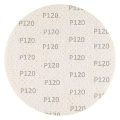 Brusni diskovi, perforirani, sa čičak rupama 225 mm, P120, 5 kom. 58T274