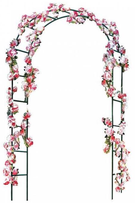 Kerti íves rózsafuttató keret 140x38x240cm