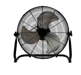Padlóventilátor 50cm 70W Fekete