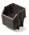 Műanyag dobozok 214x198x238mm Black 6 darab