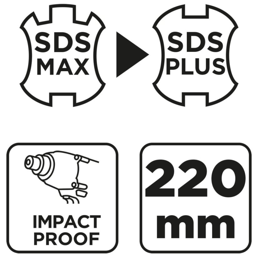 Adapter SDS MAX na SDS Plus 56H559
