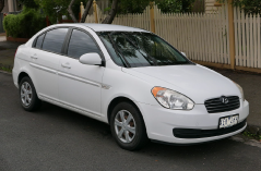 Loketní opěrka Hyundai ACCENT 2 - Armster 2, černá, eko-kůže