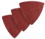Deltás körcsiszoló 180 W, talplemez 140 x 140 x 80 mm 59G336