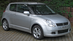 Suzuki SWIFT naslon za roke - Armster 2, črn, eko usnje