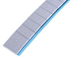 Самозалепващи се противотежести GREY 60g лента 5g 100 бр.